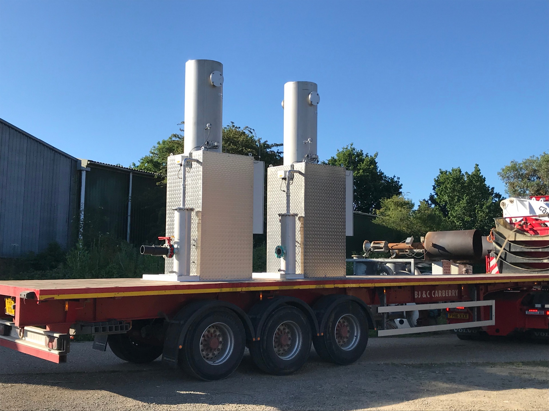 Low Calorie biogas flares ready for delivery